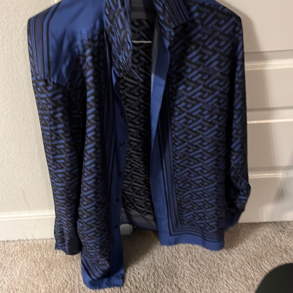 Versace button up